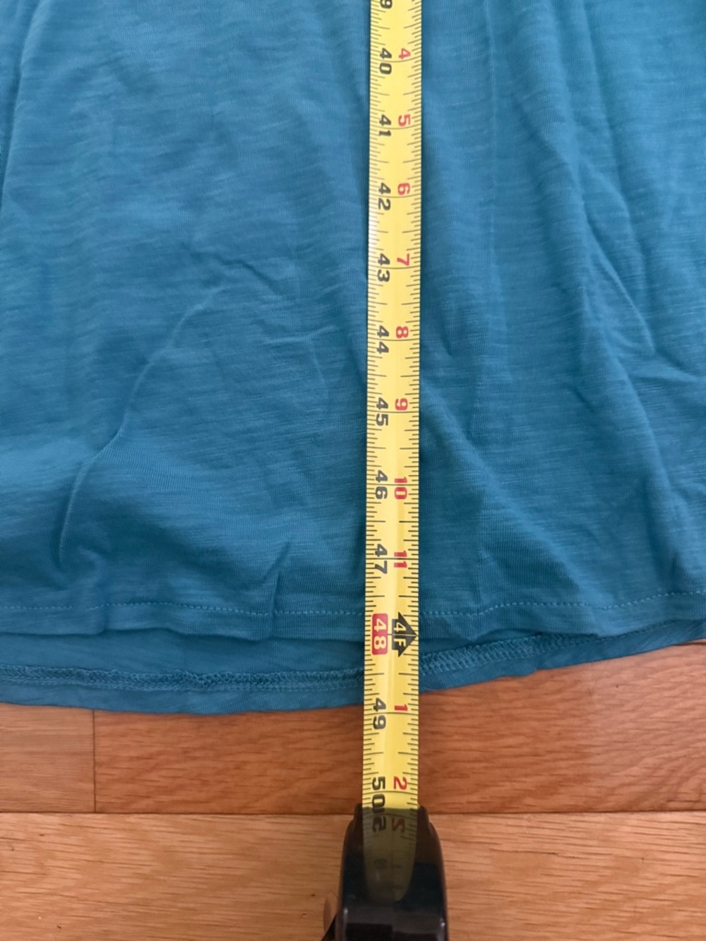 NWT Boden Eden Broderie Jersey Dress Teal Eyelet Tie-Waist Midi Dress 16-18 R - Picture 9 of 11